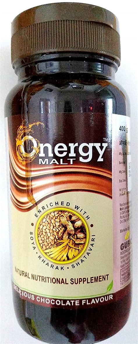 onergy malt syrup uses